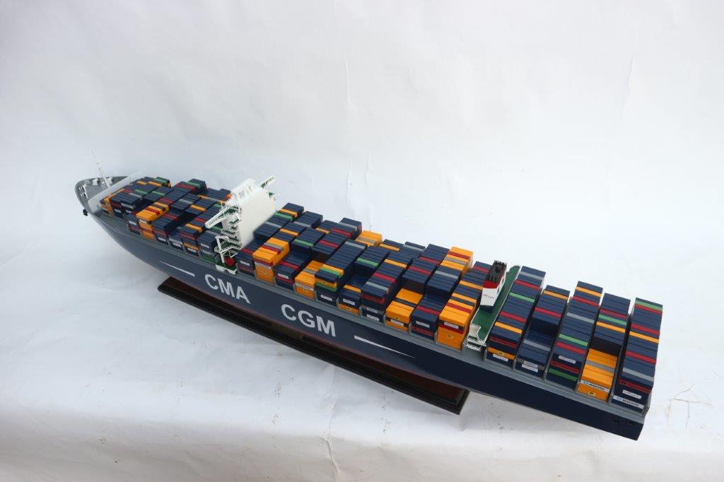 Mô hình tàu container CMA CGM MARCO POLO - 100cm