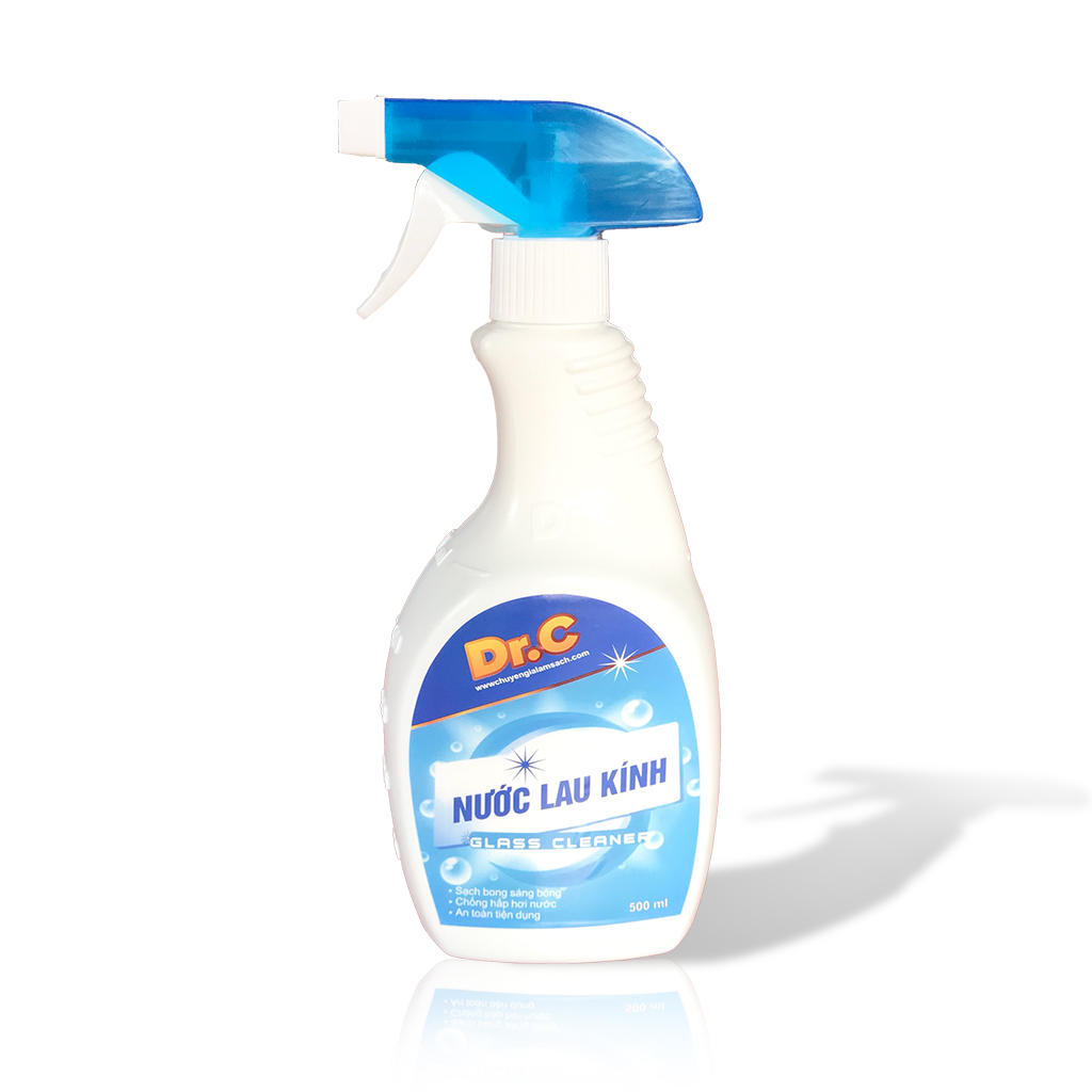 Nước lau kính Dr.C 500ml Chính hãng