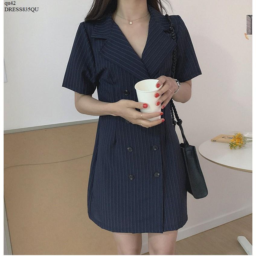 DRESS749 ĐẦM VEST CÔNG SỞ