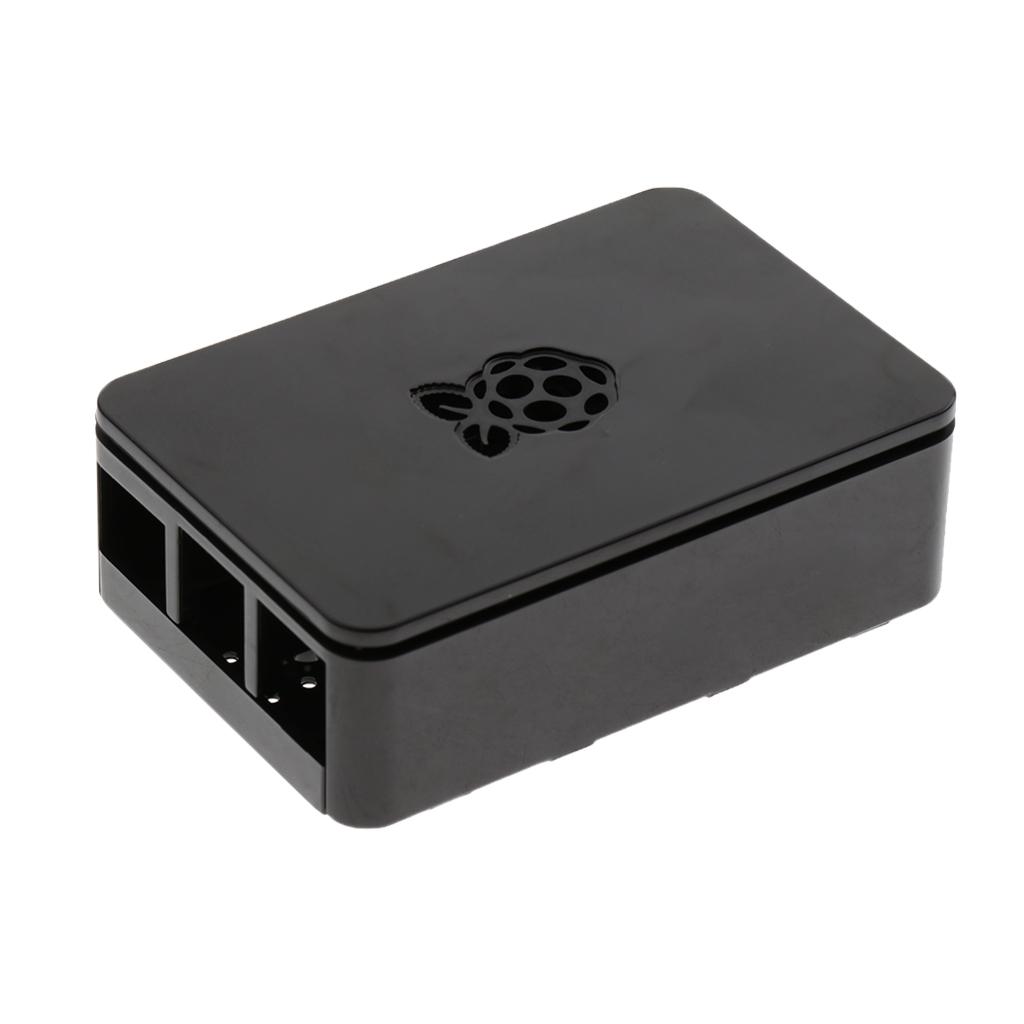 Protective Case Cover / Box / Enclosure for Raspberry Pi Model B/B+/2/3 - Black