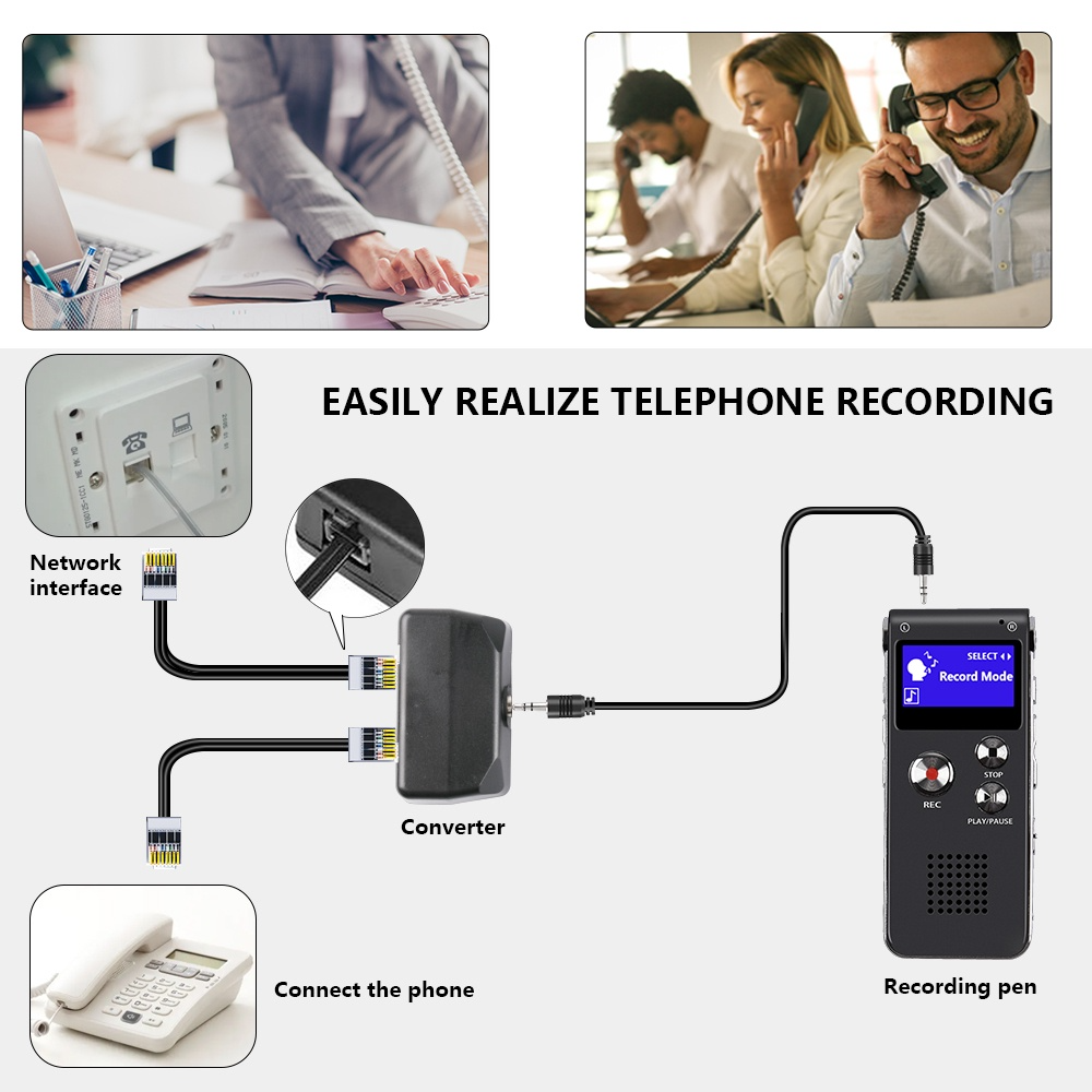 Máy Ghi Âm SK-012 bộ nhớ 8G – Hàng Chính Hãng