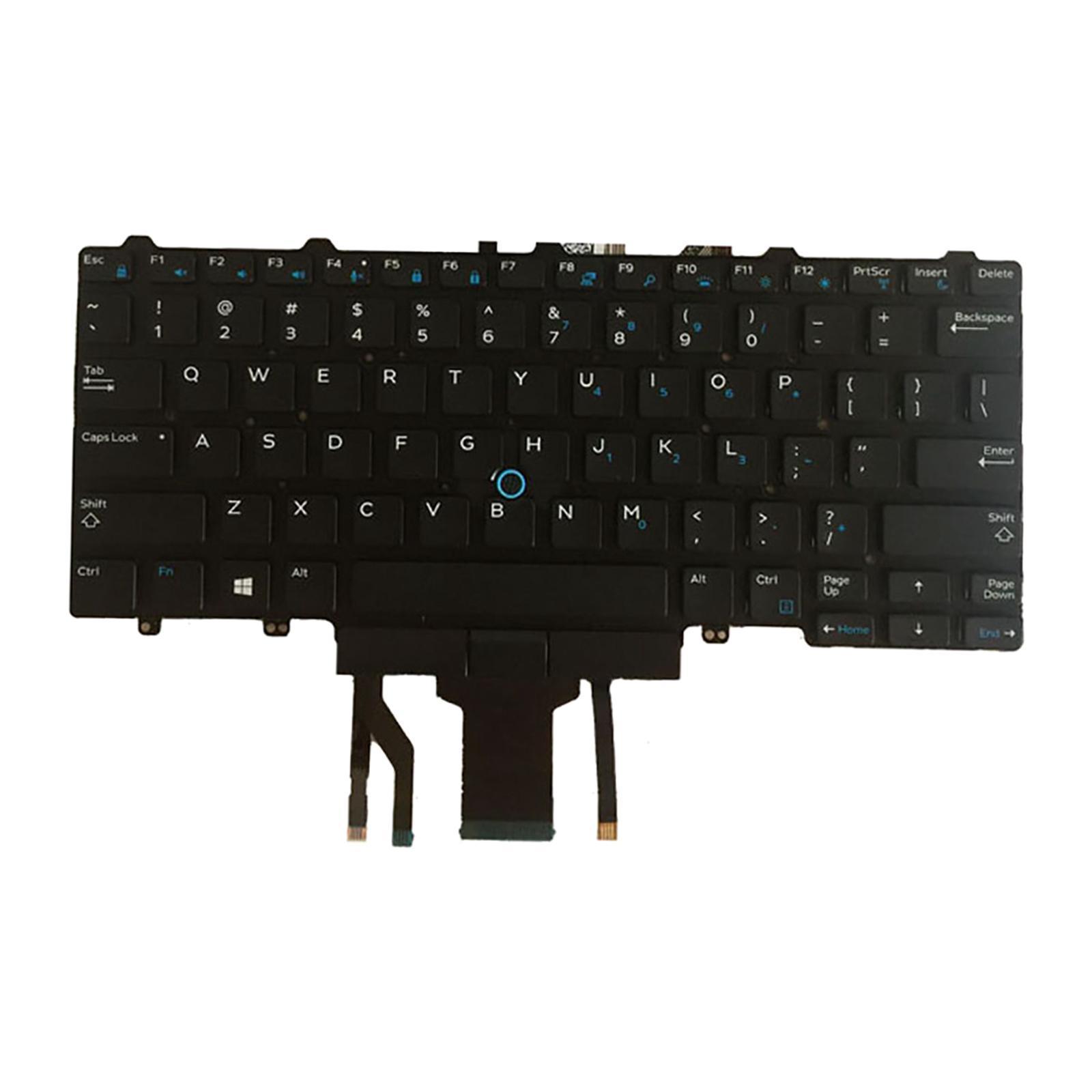 Keyboard US Layout Backlit For Dell Latitude E5450 E7250 E7450 E7470 E5470