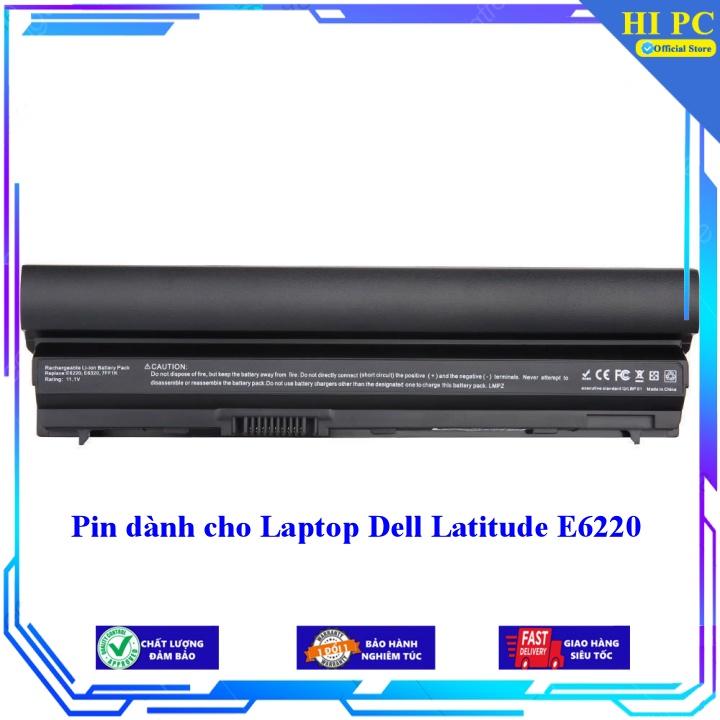 Pin dành cho Laptop Dell Latitude E6220 - Hàng Nhập Khẩu