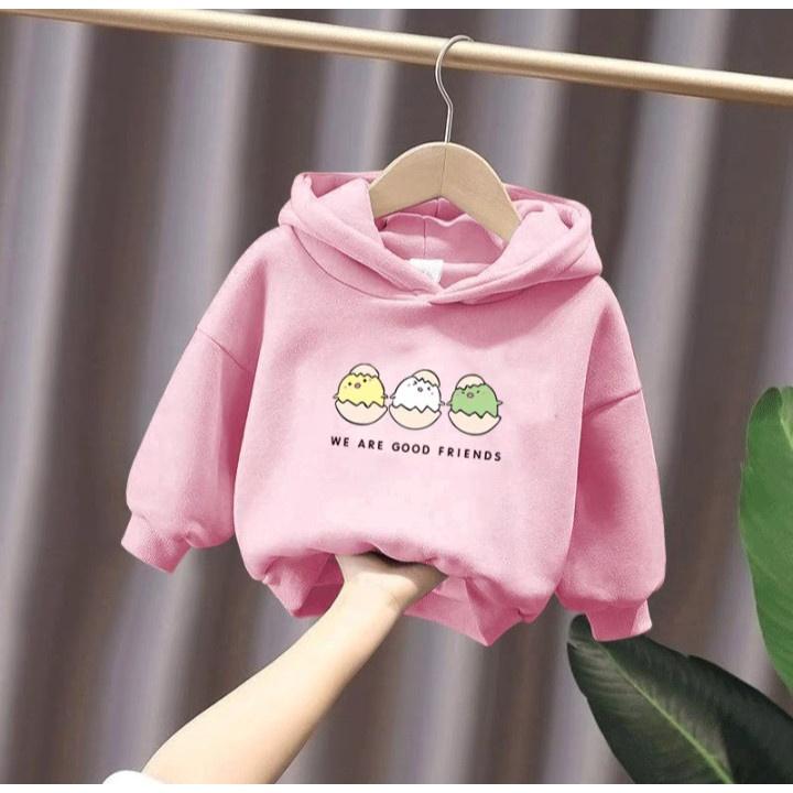 Áo hoodie gà con cute cho bé trai từ 9 đến 33kg , chất nỉ bông siêu xinh