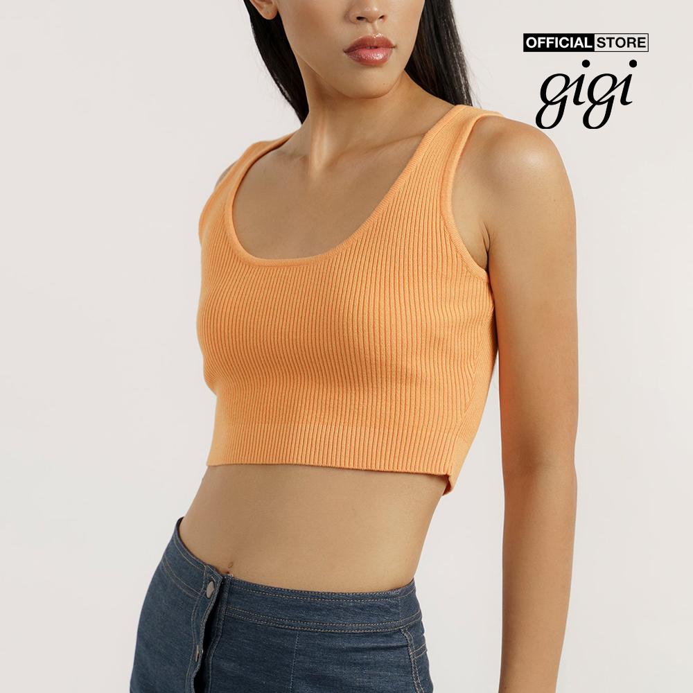 GIGI - Áo croptop nữ sát nách thời trang G6101K212703