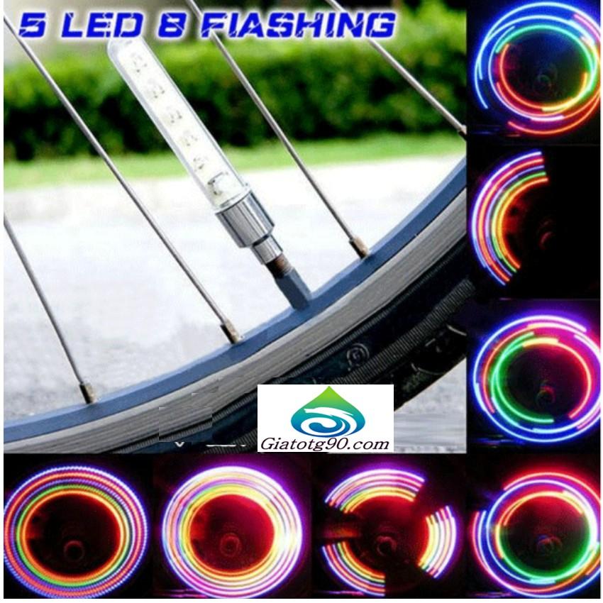 Bộ 2 Đèn Led Gắn Van Xe Trang Trí, Cảnh Báo An Toàn Xe 206321 2