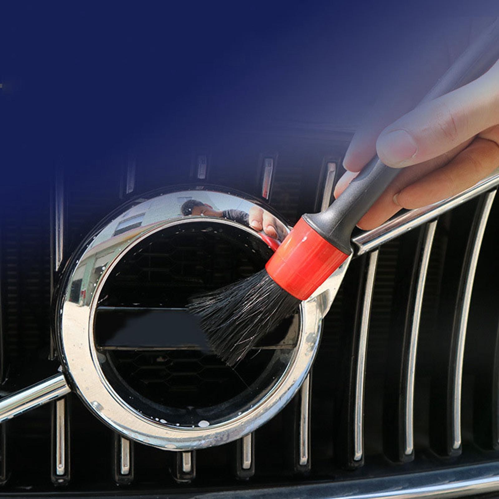 5 Pcs Detailing Brush Kit Auto Parts for  Wheel Motorcycles