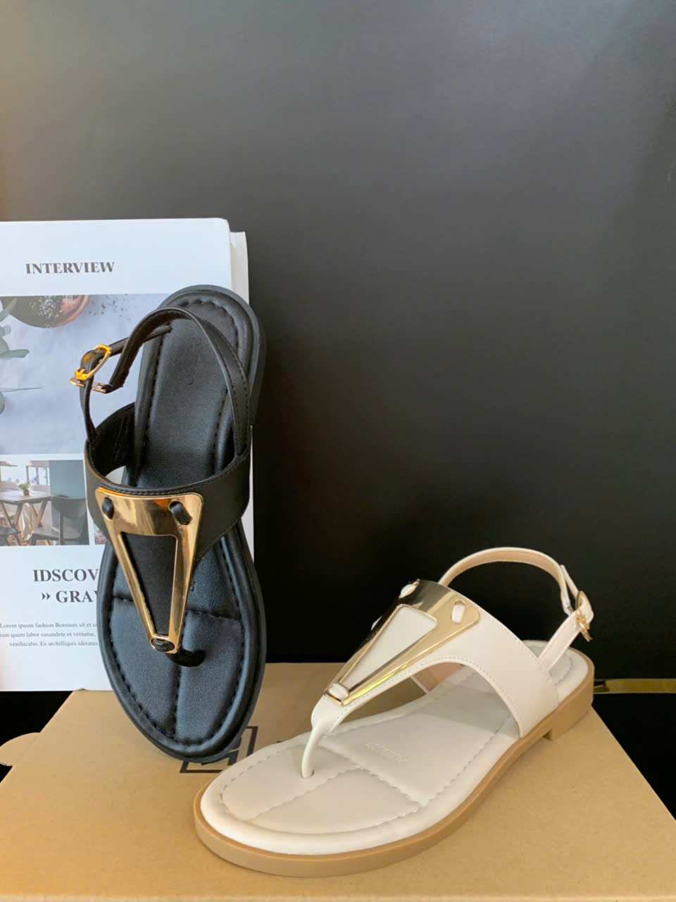 SANDAL KẸP NỮ PN20037 – THANH LỊCH &amp; DỄ PHỐI ĐỒ