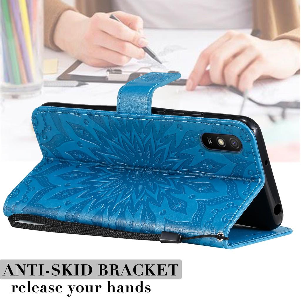 Bao da PU hình chiếc ví kiêm đế đỡ cho Samsung Galaxy A70 A70S A50 A50S A30S A20S A10S