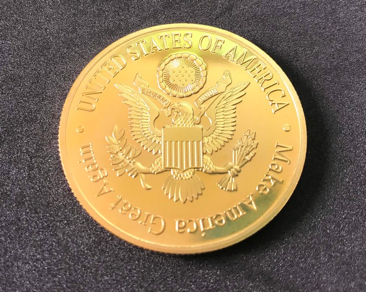 Xu lưu niệm Biden in màu, dùng để sưu tầm, trang trí bàn sách, bàn làm việc, làm quà tặng thú vị - TMT Collection - SP005092