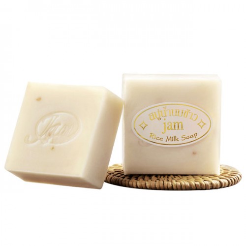 12 Cục Xà Phòng Cám Gạo Thái Lan Jam Rice Milk Soap