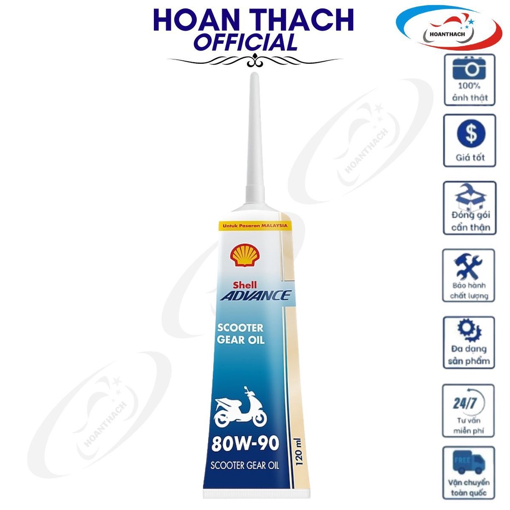 Nhớt Láp ( Hộp Số) Xe Tay Ga Advance Scooter Gear Oil 80W90 120Ml HOANTHACH SP017535