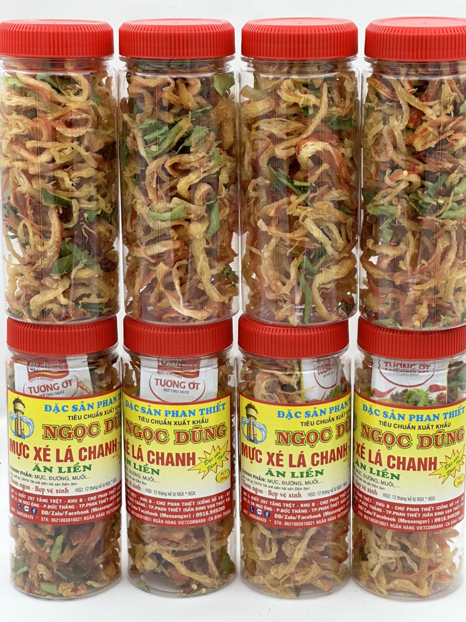 Mực xé lá chanh gói 1 kg đã chế biến ăn liền ngon ơi là ngon của shop Đặc Sản Biển Phan Thiết NGỌC DŨNG. Hạn sử dụng 12 tháng kể từ ngày đặt hàng