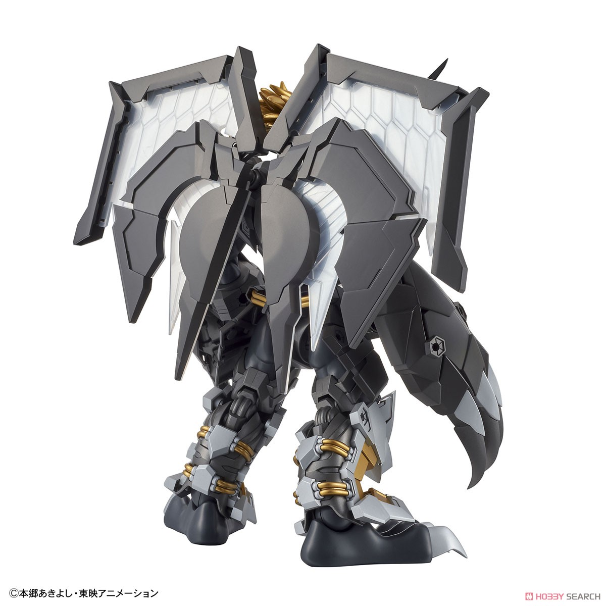 ĐỒ CHƠI BLACKWARGREYMON Amplified Figure-rise Standard BANDAI MÔ HÌNH LẮP RÁP