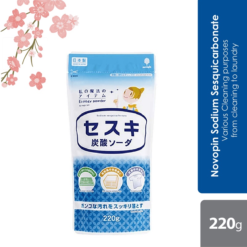 Bột Sesqui Carbonate Soda 220g - Made in Japan