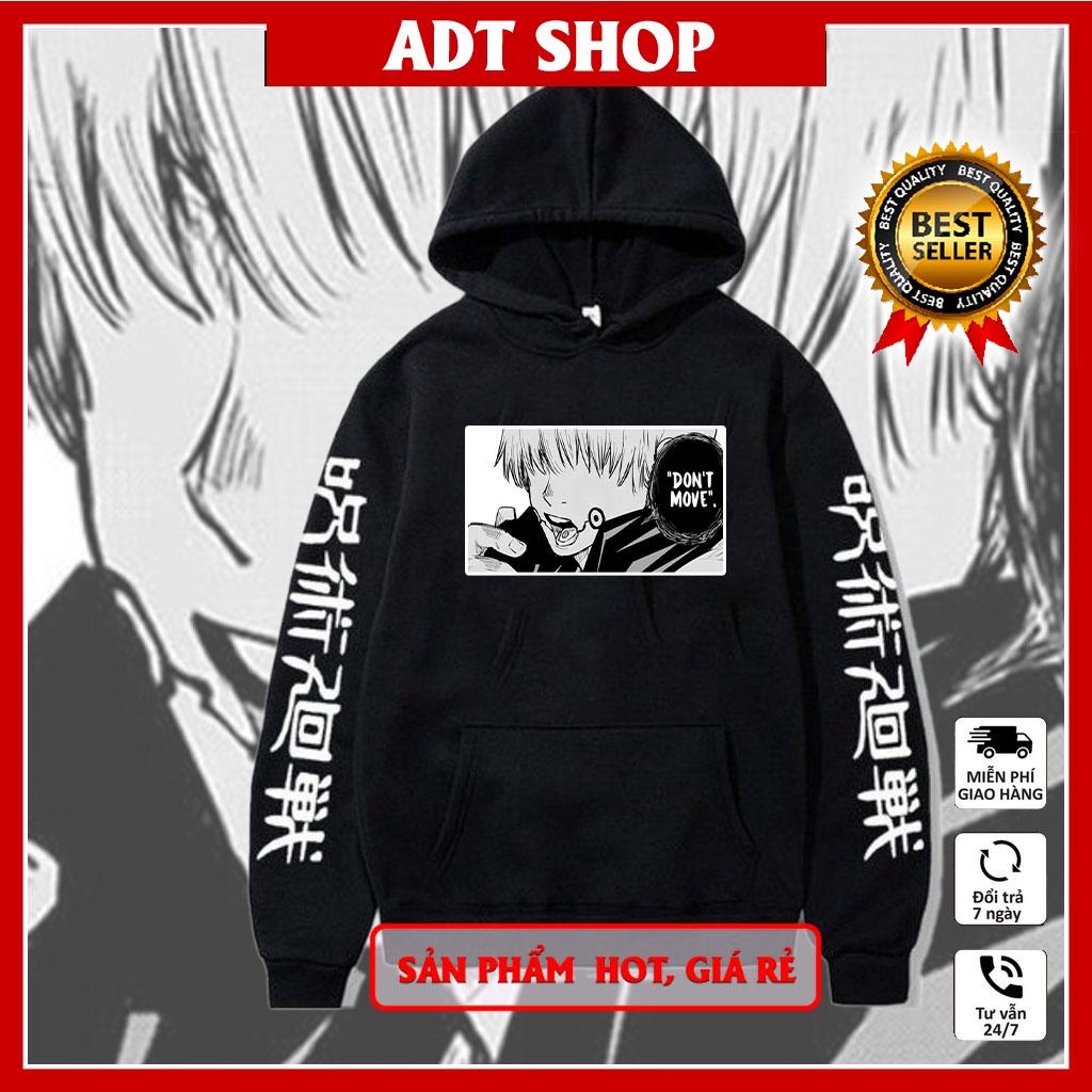 BST áo Hoodie JUJUTSU KAISEN anime manga mẫu hình đẹp giá rẻ