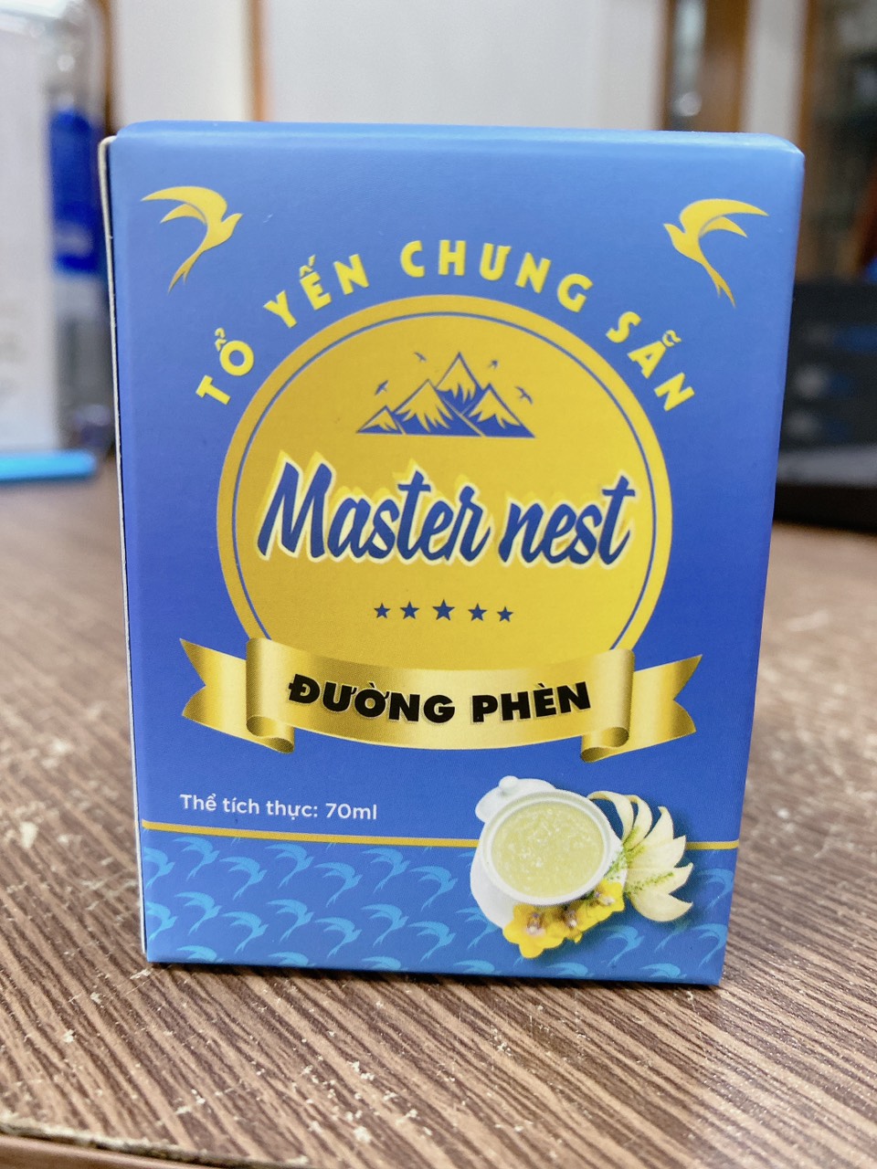 Yến hũ chưng sẵn Master nest 20% vị Đường phèn - Hộp 1 hũ - Công ty Việt Cường Nhân