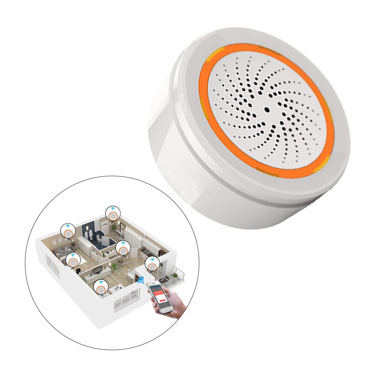 Remote Control Burglar Alarm, , Built in  Alarm, Panic Alarm for Tuya Supply, Threaten Thief Home Safety Patio Garages