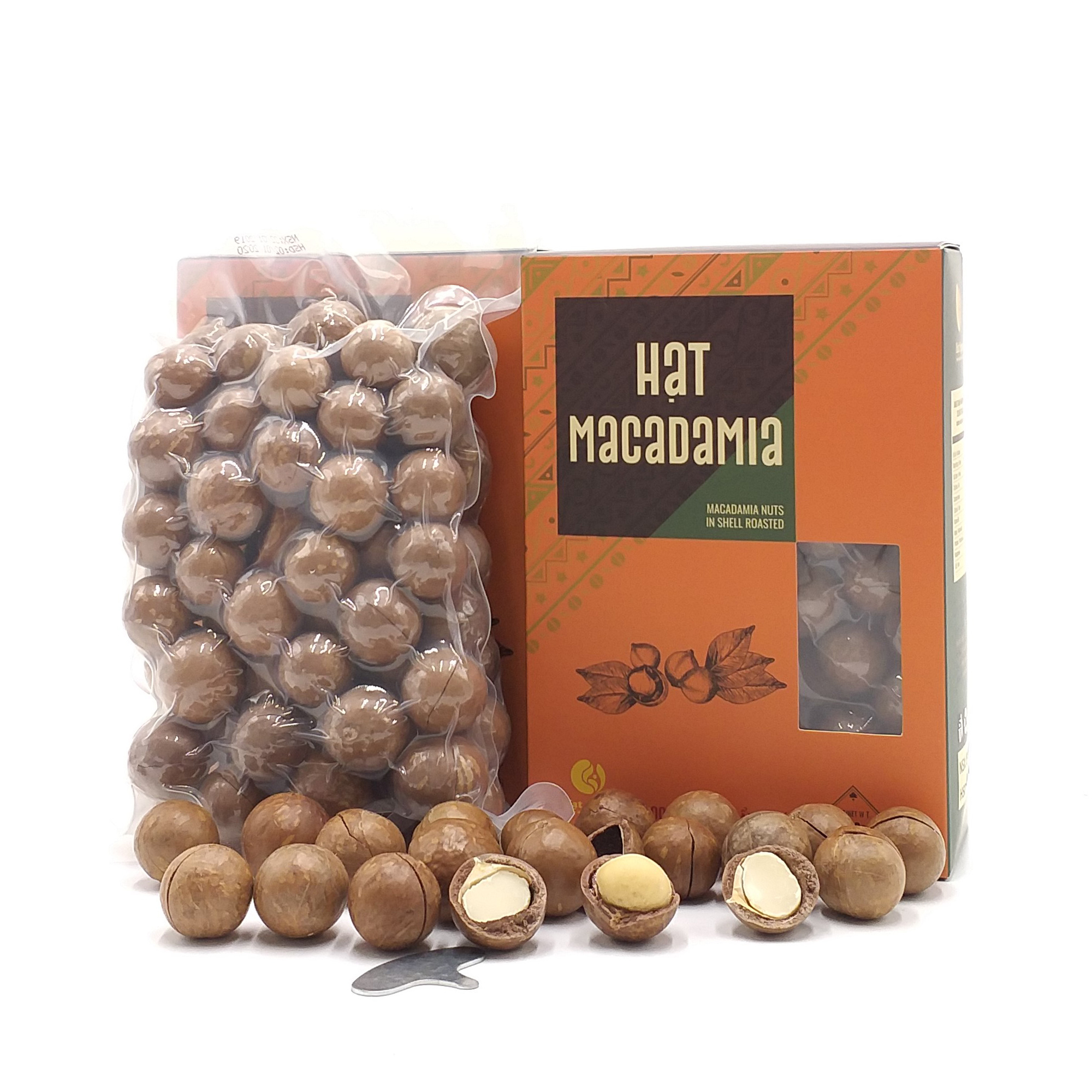 HẠT MACCA ÚC NỨT VỎ LOẠI 1 - HỘP 500G