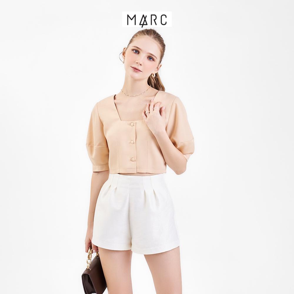 Quần short nữ MARC FASHION form xoè lưng liền nhấn li TRLH081722