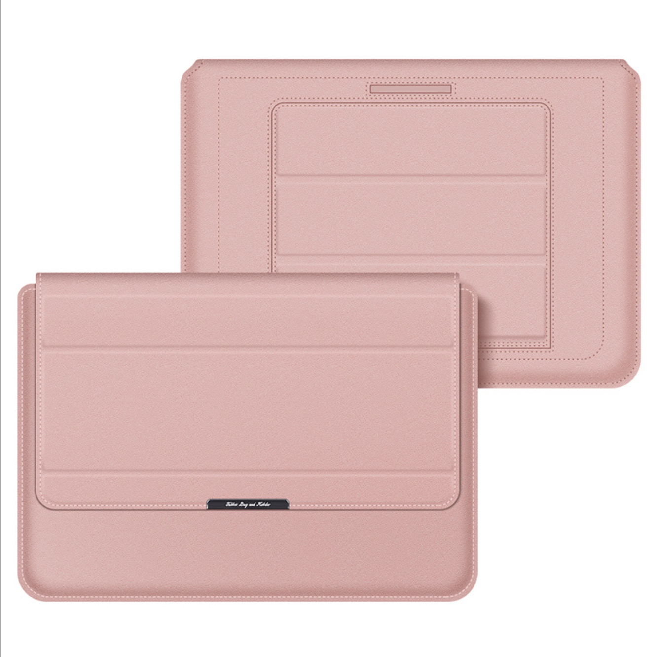Túi chống sốc bao da laptop dành cho macbook kiêm giá đỡ tản nhiệt kèm ví đựng sạc chuột