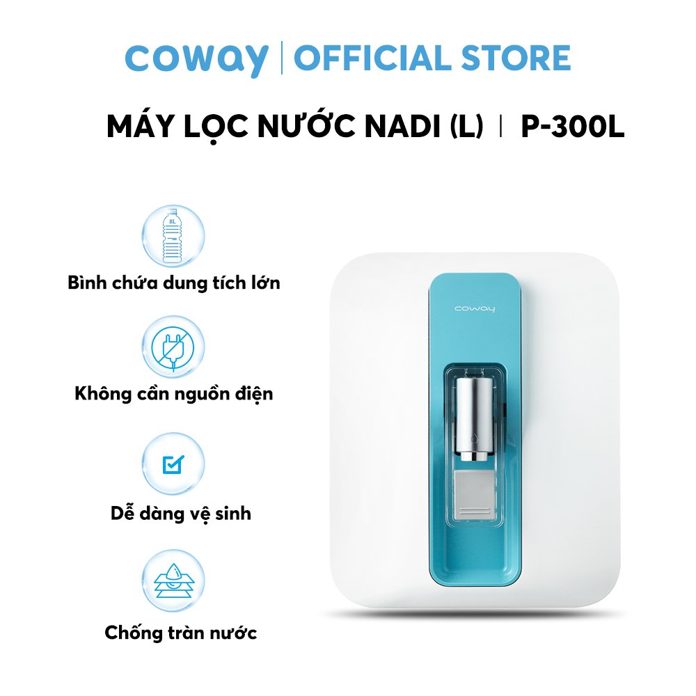 Combo Máy lọc không khí Coway Aires (10) AP-1009CH + Máy lọc nước Coway Nadi (L) P-300L - Hàng chính hãng