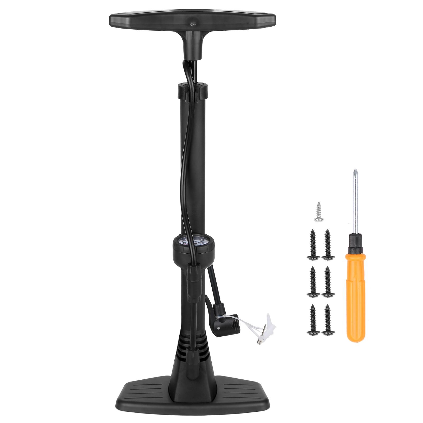 Máy Bơm Sàn Xe Đạp Có Thể Tháo Rời Dành Cho Xe Đạp 230Psi Với Máy Đo Presta & Schrader Van Lốp