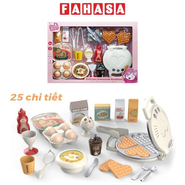 Bộ Đồ Chơi Bữa Tiệc Bánh Waffle - Sweet Heart SH8612 (25 Chi Tiết)