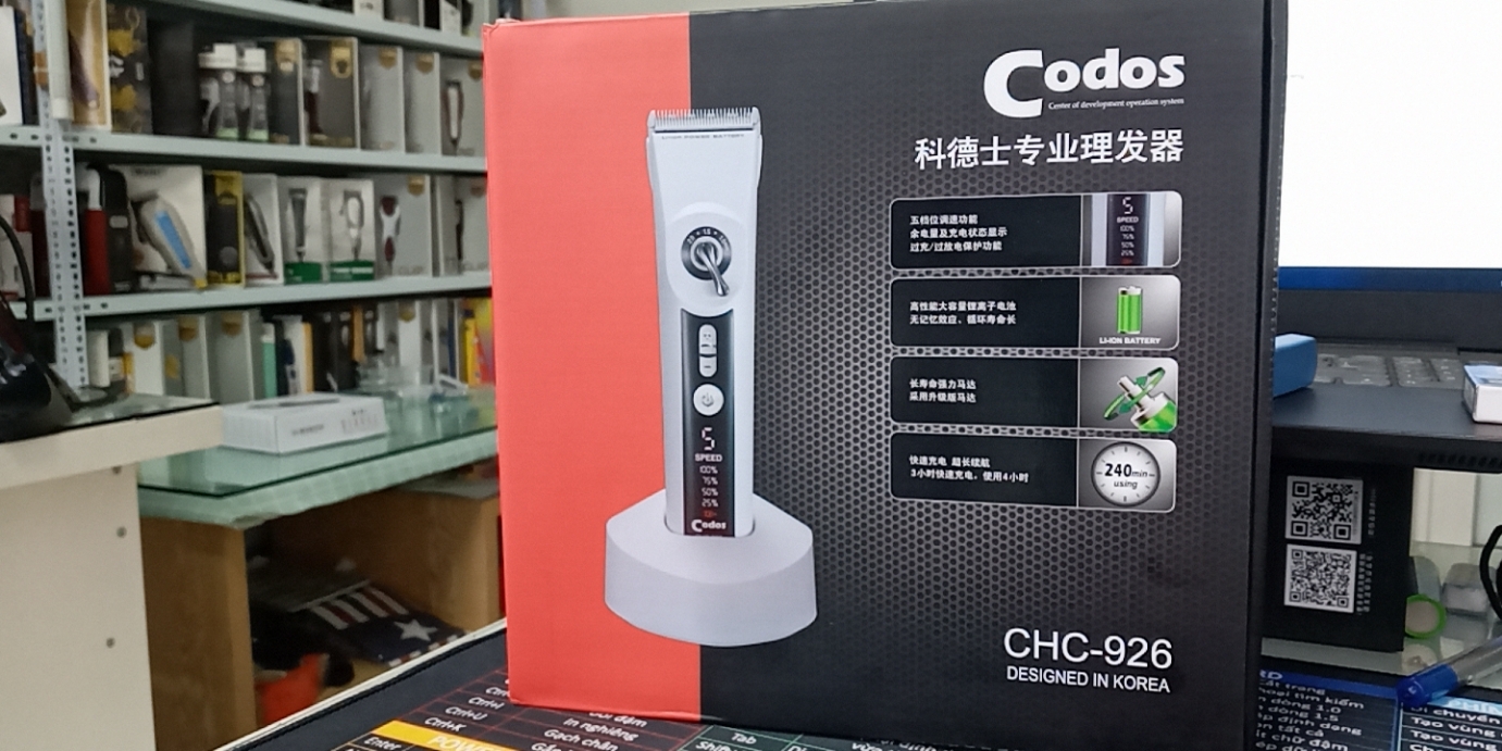 Codos CHC-926 Tông Đơ Cắt Tóc Cao Cấp