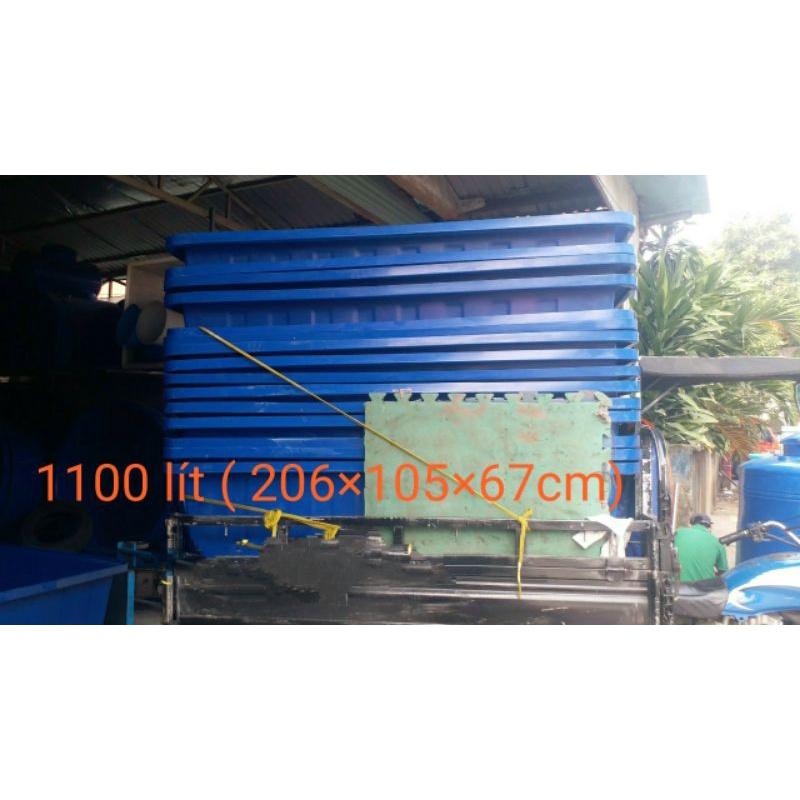 Thùng chữ nhật nuôi cá cao cấp ( 2000 lít,1100 lít,1000 lít,750 lít,500 lít,300 lít