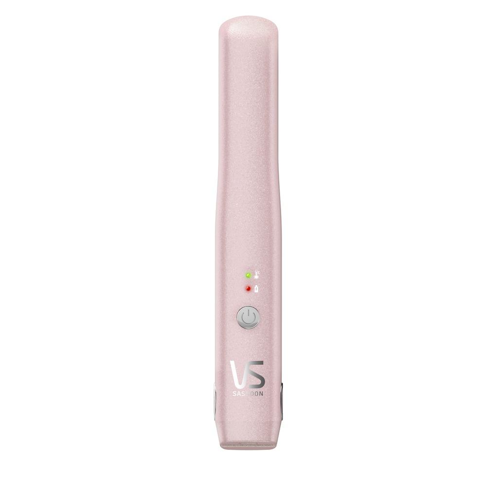 Máy duỗi tóc không dây VS Sassoon VSU Mini phủ Ceramic màu hồng