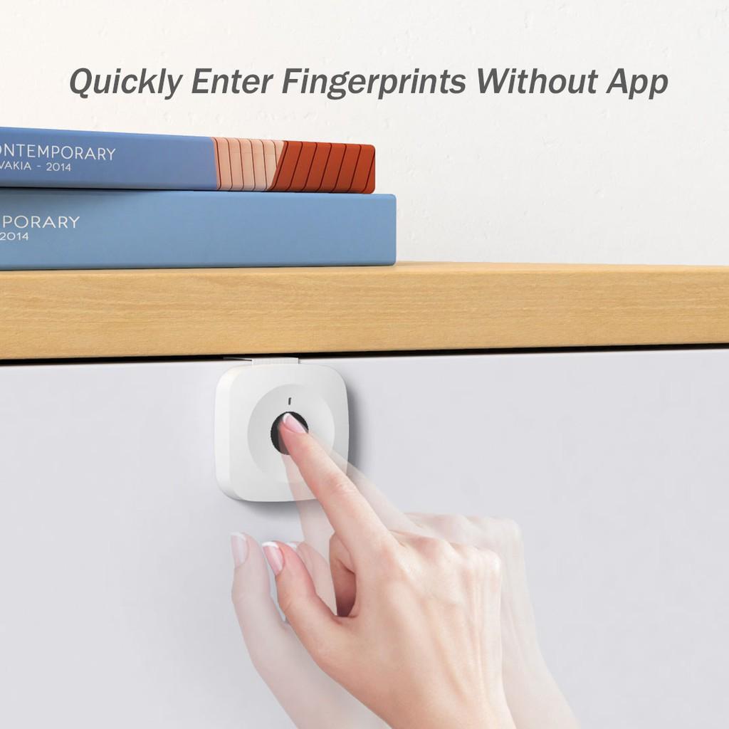 Xiaomi Youpin Yeelock Ổ Khóa Vân Tay Thông Minh Chống Trộm An Toàn Cho Bé