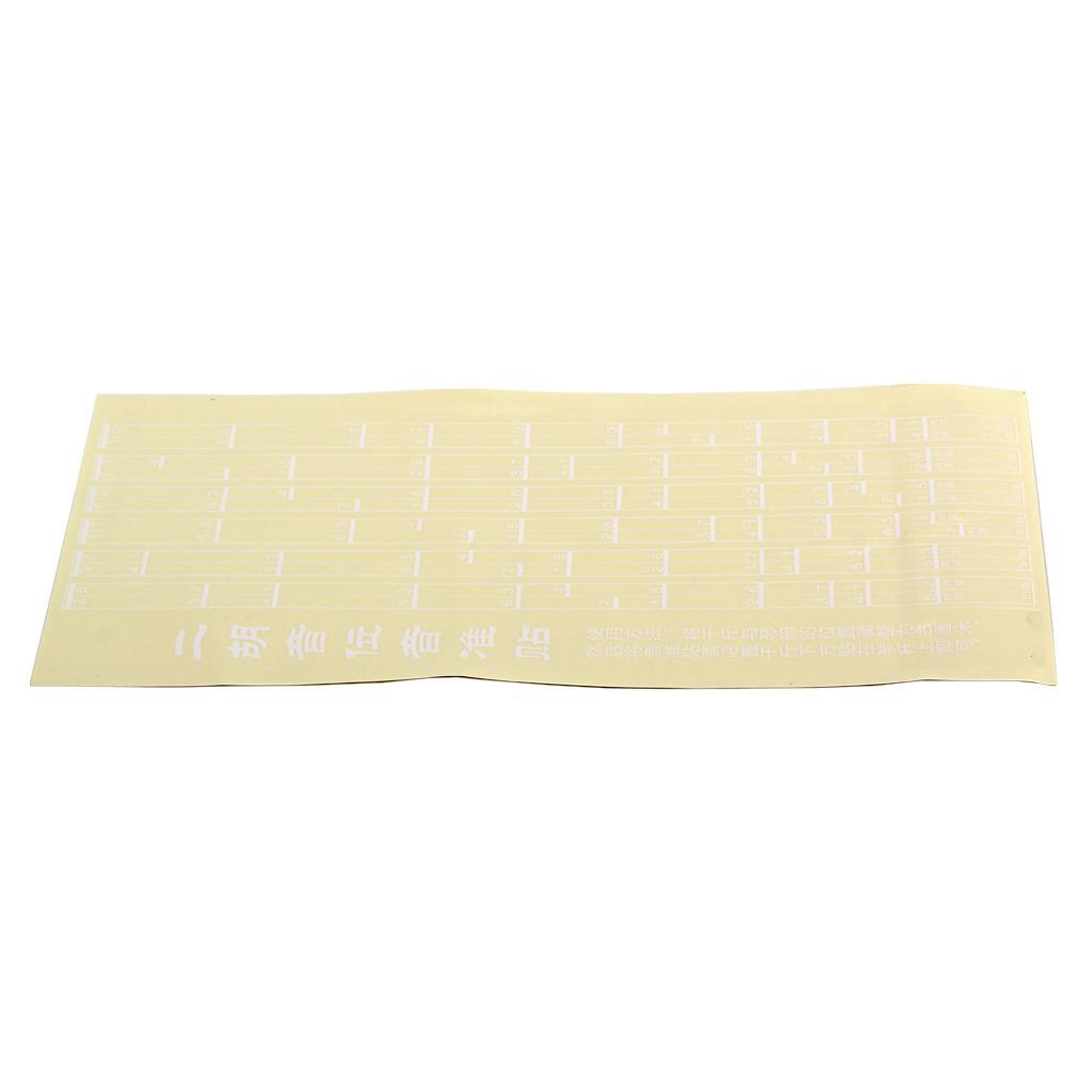 1pc Erhu Note Position Chart Sticker Erhu DIY NEW