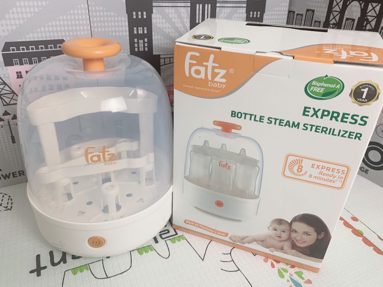 Máy tiệt trùng bình sữa hơi nước siêu tốc Fatz FB4021SL