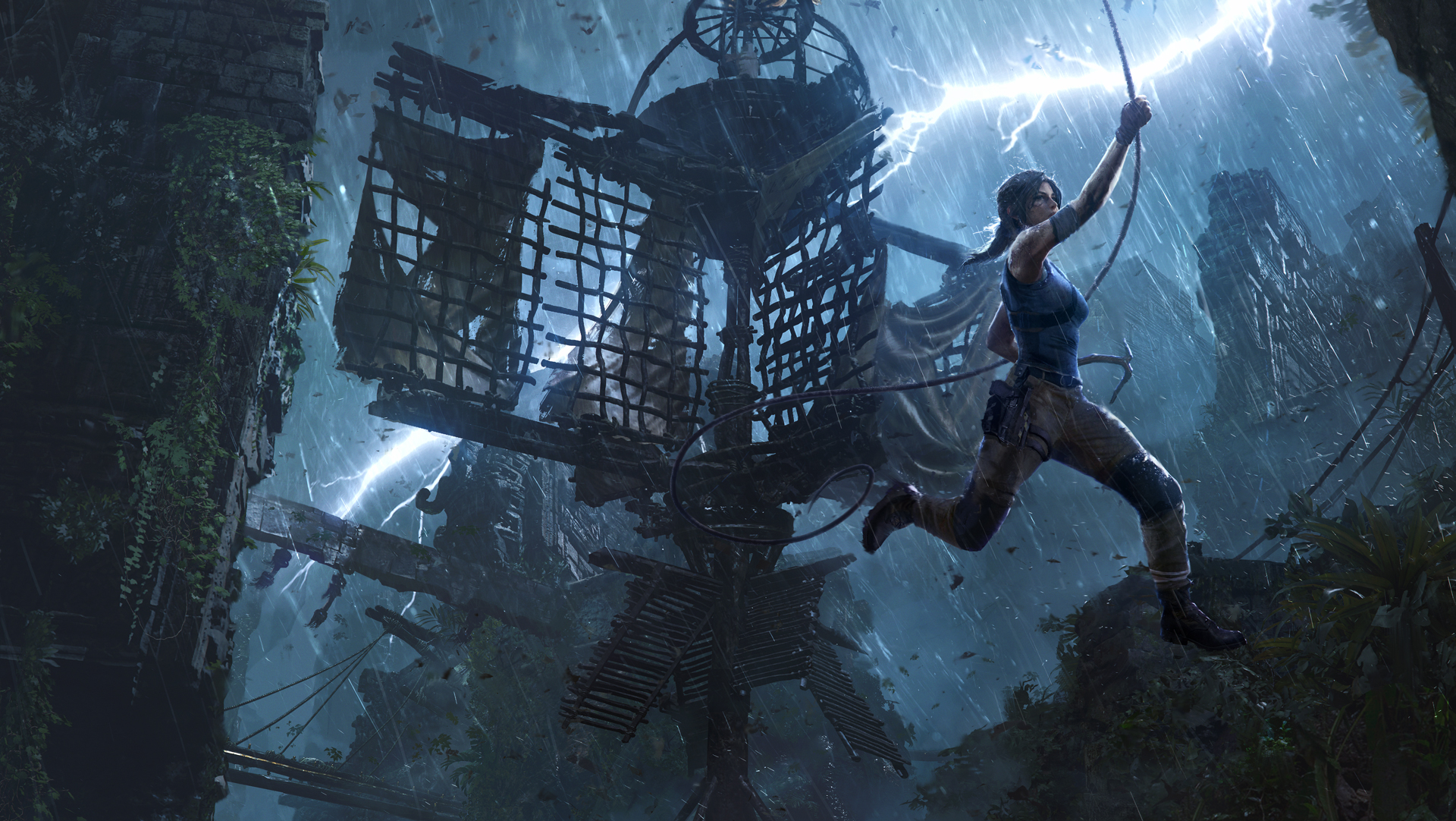 Đĩa game PS4 Shadow Of The Tomb Raider Hệ AU - Hàng Nhập Khẩu