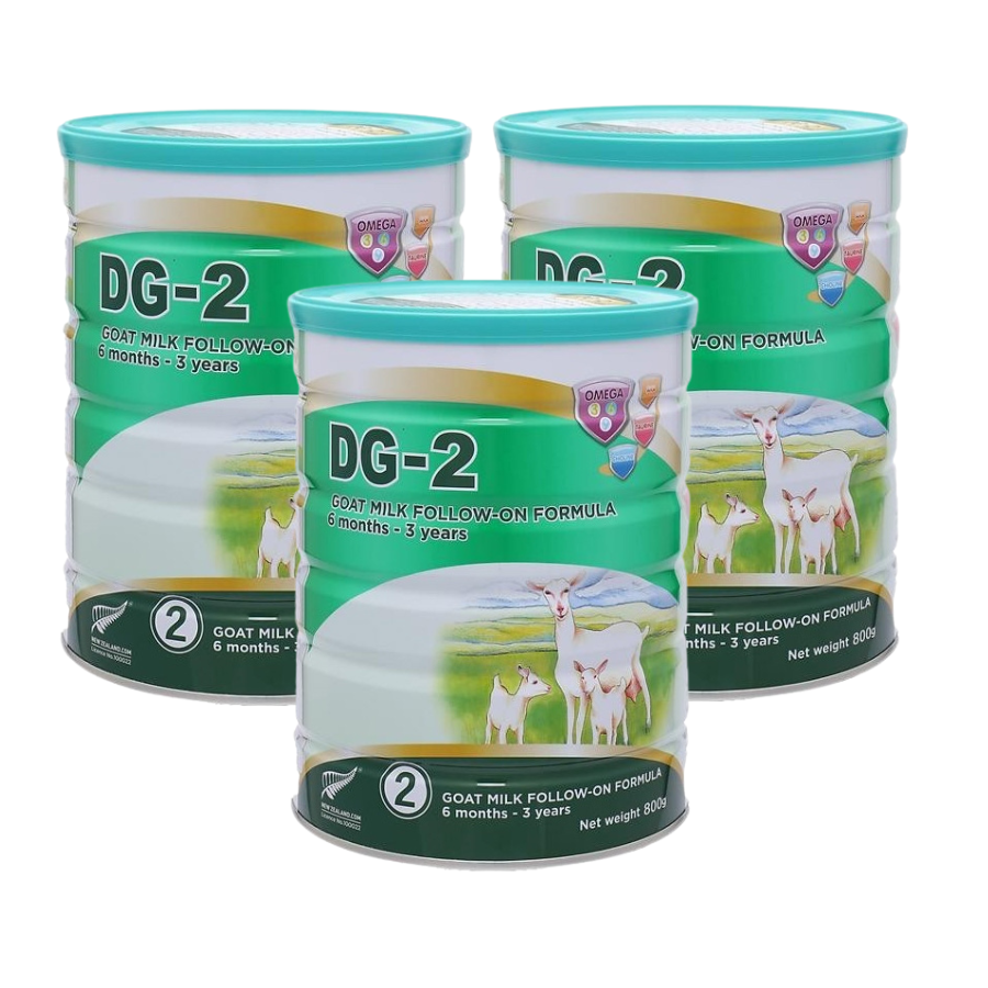 Combo 3 Lon Sữa Dê DG-2 800gr