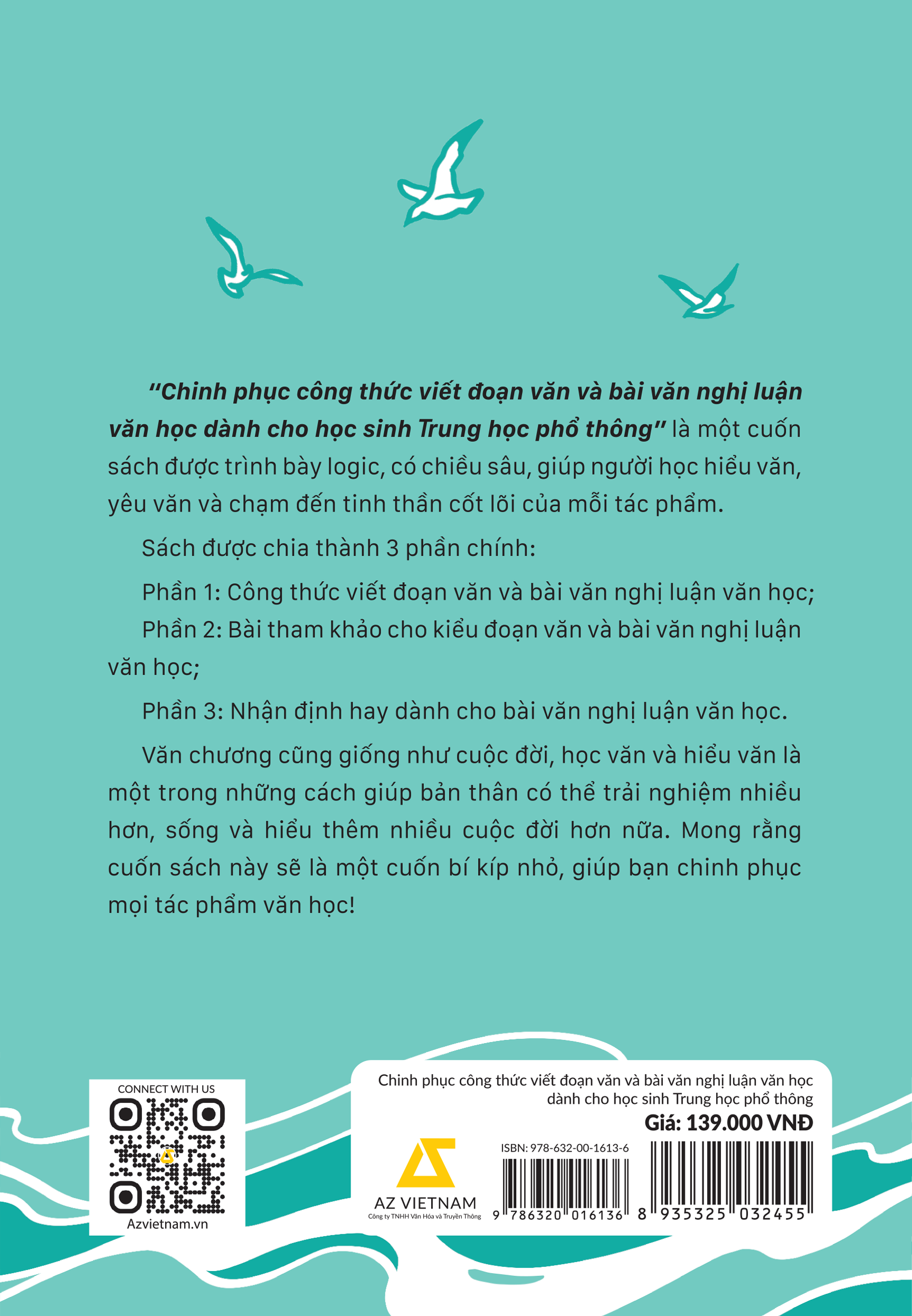 Sách Chinh Phục Công Thức Viết Đoạn Văn Và Bài Văn Nghị Luận Văn Học Dành Cho Học Sinh Trung Học Phổ Thông