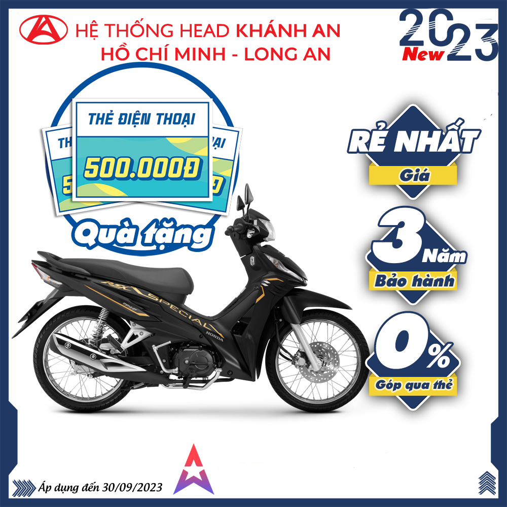 Xe máy Honda Wave RSX 2023 - Phanh Đĩa Vành Nan Hoa