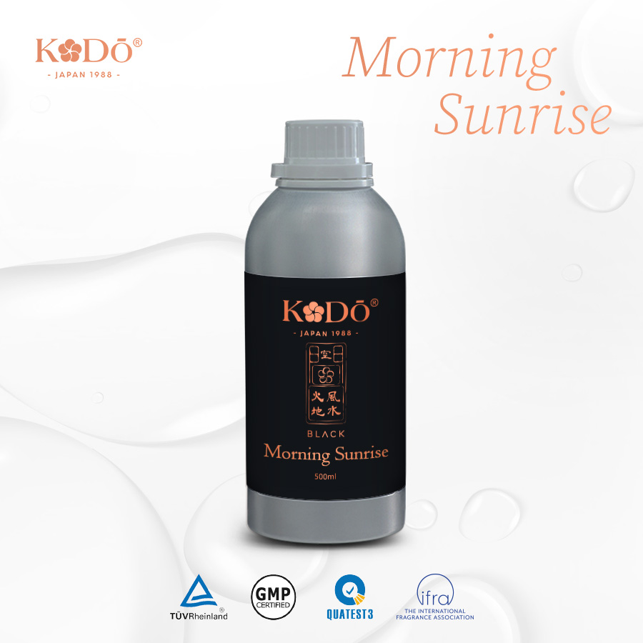 KODO - Morning Sunrise - Tinh Dầu Nước Hoa Thơm Phòng Nguyên Chất – Black Collection - 15ml/110ml/500ml
