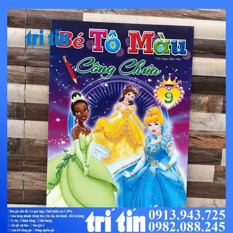 TẬP TÔ MÀU CÔNG CHÚA