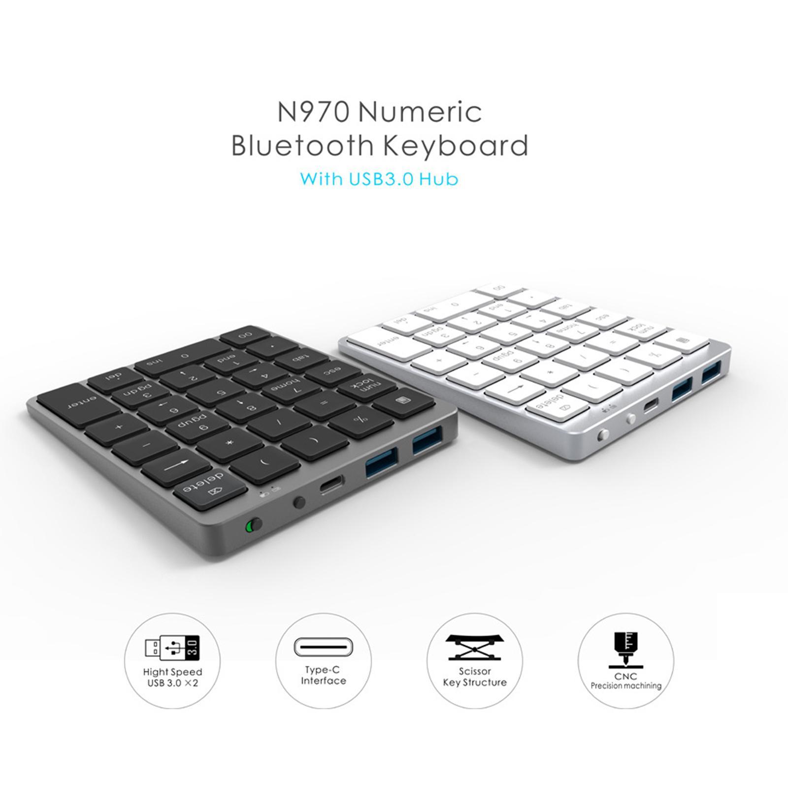 Financial Accounting Number Pad Multi Function Grey