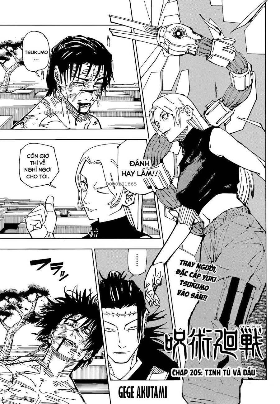 jujutsu kaisen - chú thuật hồi chiến chapter 205 2