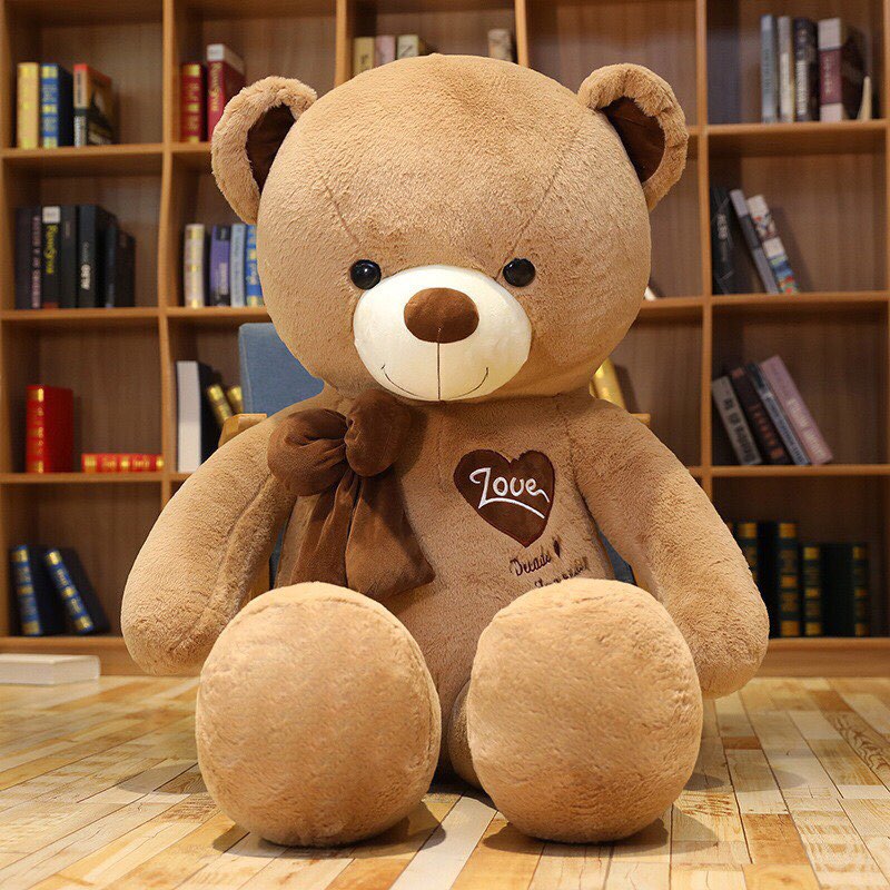 Gấu bông teddy siêu to cỡ lớn siêu đẹp siêu cute, Gấu bông sang trọng, Đồ chơi thú bông