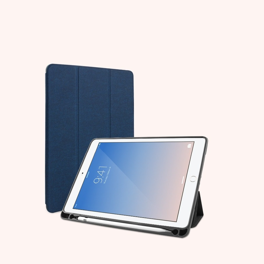 Bao da iPad Pro 12.9 có ngăn đựng bút Mutural Smart Case - Hàng chính hãng