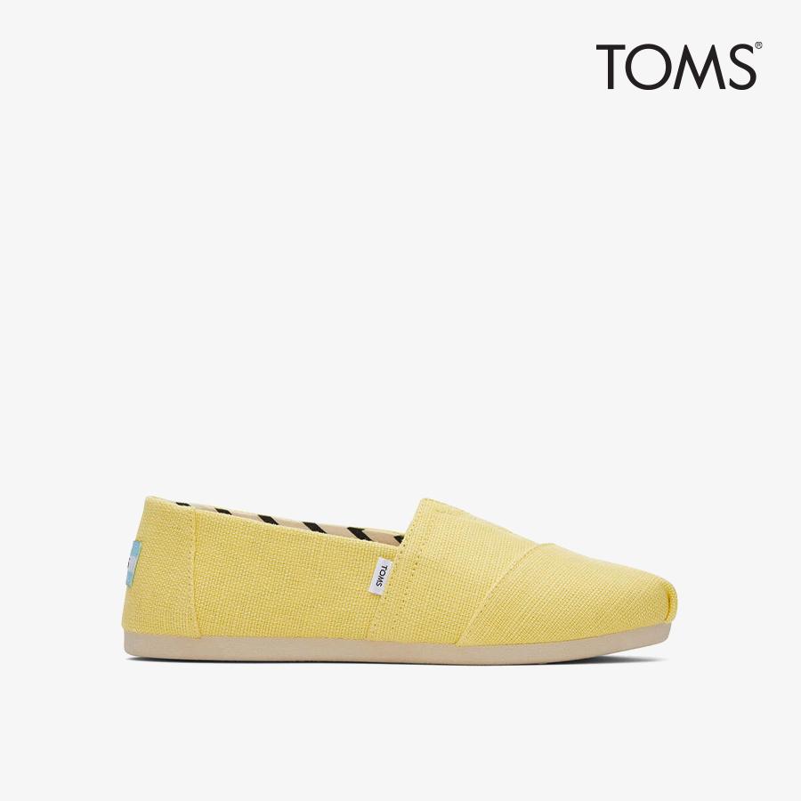 Giày Lười Nữ TOMS Alpargata - Vàng - 37