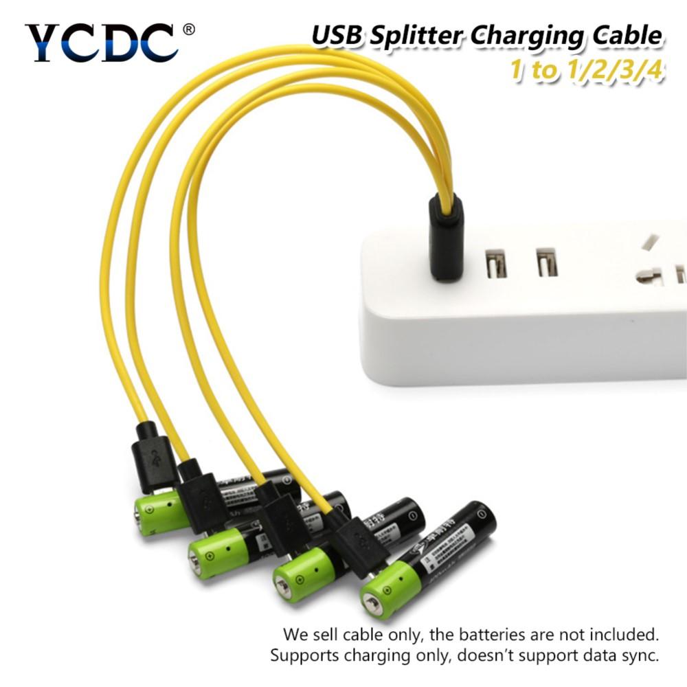 1/2/3/4 trong 1 Micro USB Sạc nhanh dữ liệu dữ liệu 2A cho Huawei Xiaomi I Điện thoại Android Tablet Cáp bộ bộ sạc nhanh USB: 1 đến 4