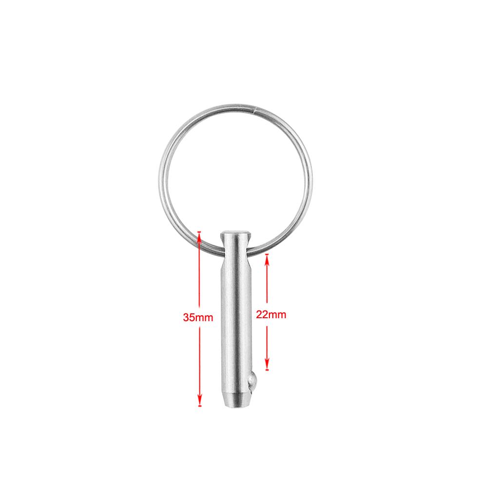 316 Stainless Steel Hinge Pin 2 Sizes