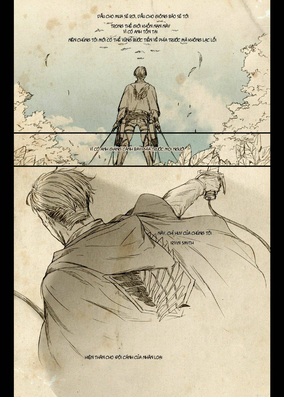 tấn công người khổng lồ - doujinshi eruri chapter 8 3