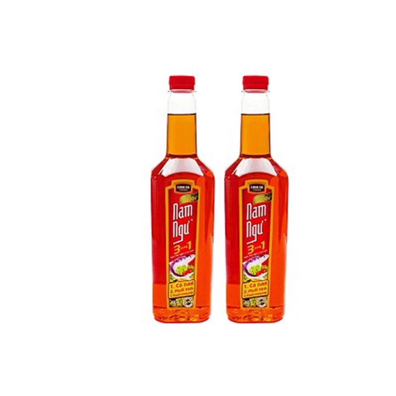 Nước mắm Nam Ngư làm từ cá cơm tươi chai 500ml