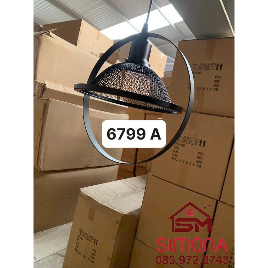 Den tha tran tha ban an trang tri SIMONA 6799-A tang kem bong led 5w